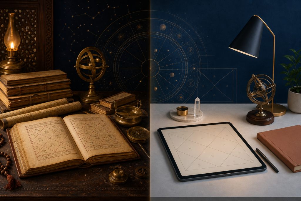 Vedic24 and GaneshaSpeaks Vedic astrology report comparison