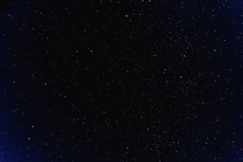 The 27 Nakshatras Explained: Complete Guide 2 Dense cluster of stars in a dark night sky, the lunar mansions behind the 27 Nakshatras