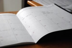 Open monthly calendar page used to confirm the birth details for kundli calculation