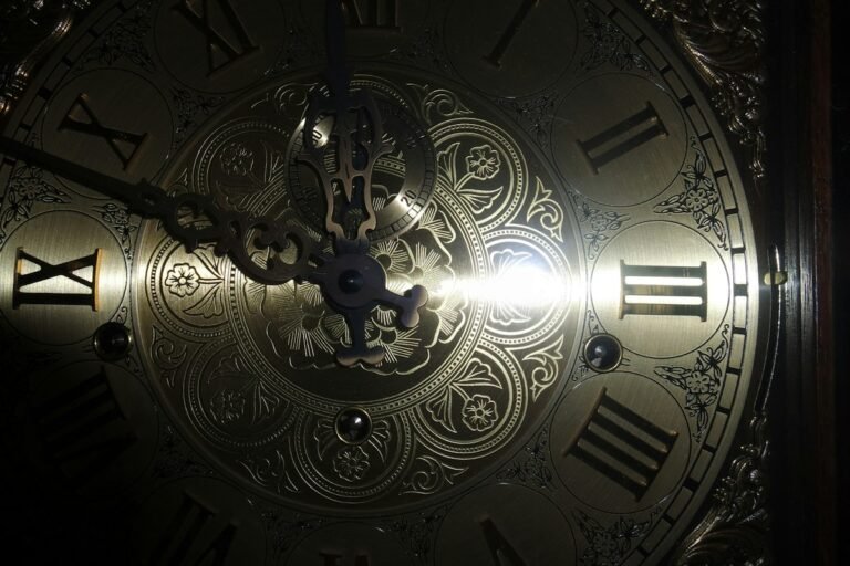 Close-up of an antique clock dial, standing in for an unknown birth time in astrology
